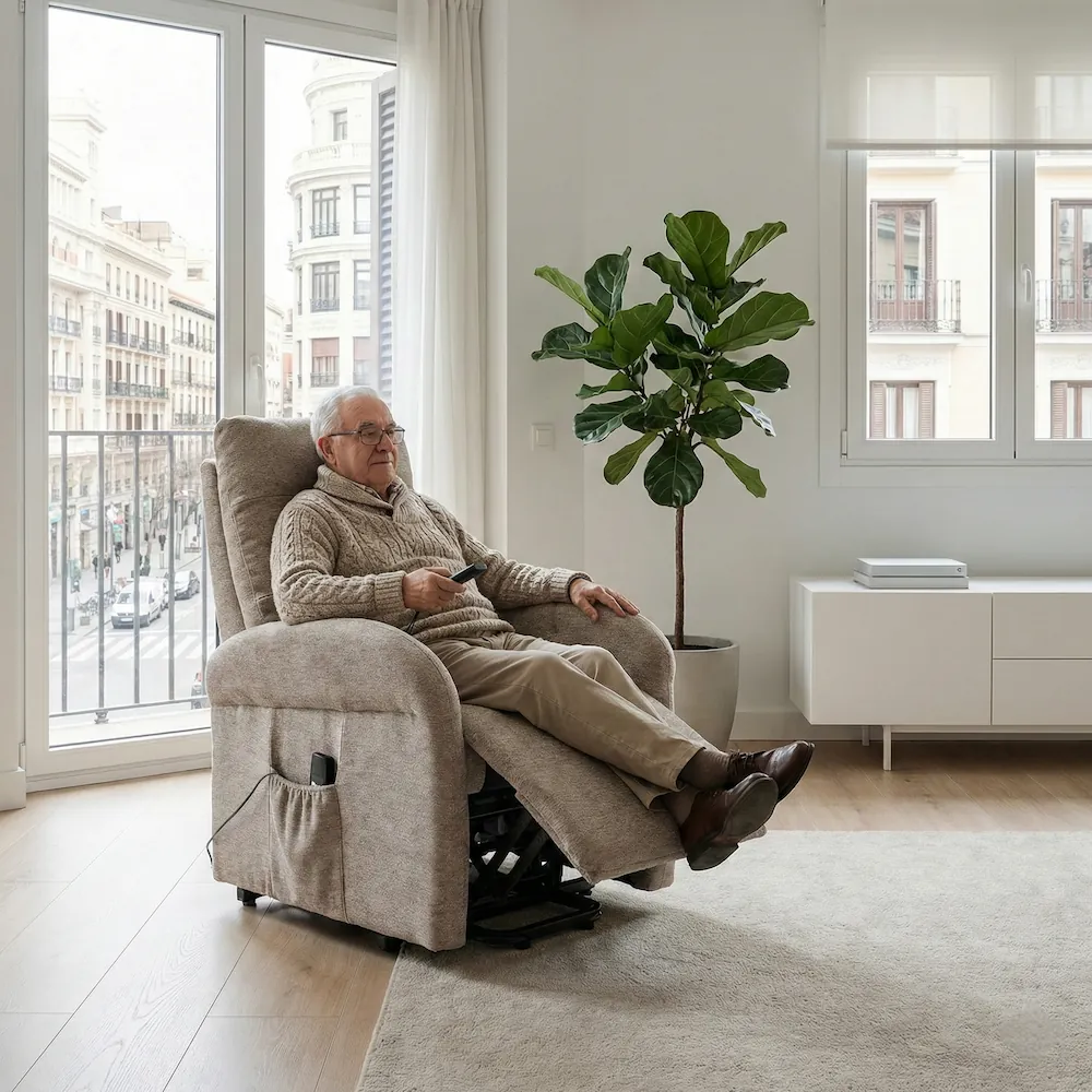 Sillón levanta personas Rubens